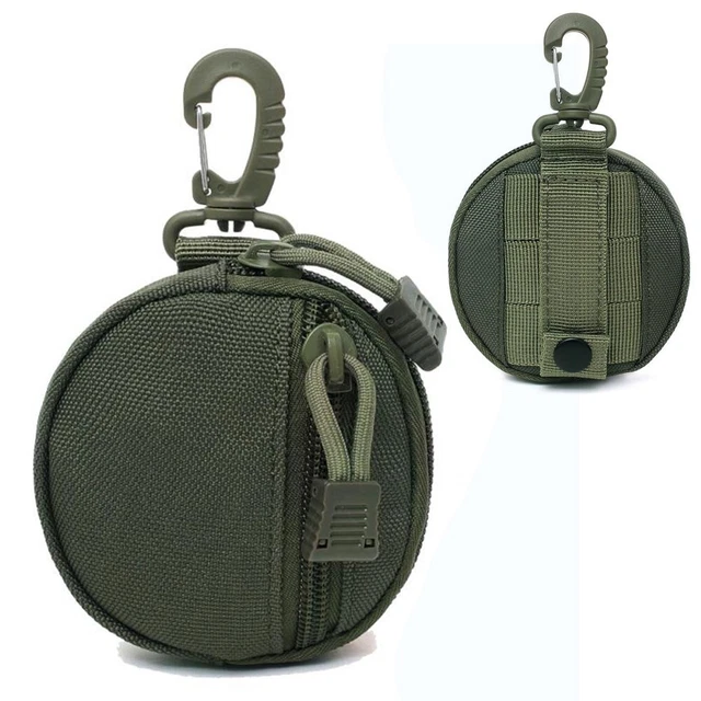 Portefeuille multifonctionnel pour pièces extérieur petite poche armée design