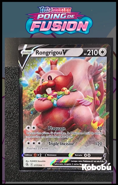 CARTE POKÉMON RONGRIGOU Vmax 218/264 Full Art - EB08 Poing de Fusion FR EUR 6,00 - FR CARTE POKÉMON RONGRIGOU Vmax 218/264 Full Art - EB08 Poing de Fusion FR EUR 6,00 - FR
