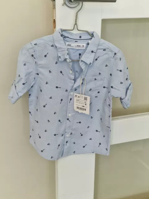 Zara Boys Smart Shirt. Age 18-24m. Brand New Unworn with Tags