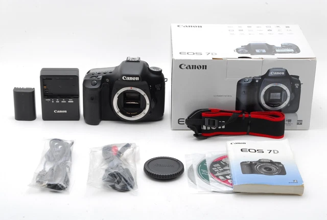【Near Mint】Canon EOS 7D 18.0 MP Digital SLR Camera Body Only From Japan #1927