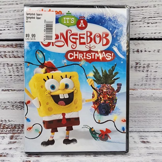 SPONGEBOB SQUAREPANTS IT'S a SpongeBob Christmas DVD New Sealed ...