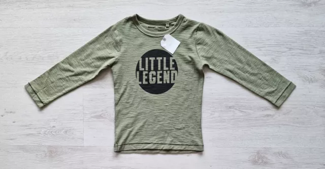 NEXT "Little Legend" Boys Top Age 3-4 Yrs H-104cm BNWT Long Sleeve