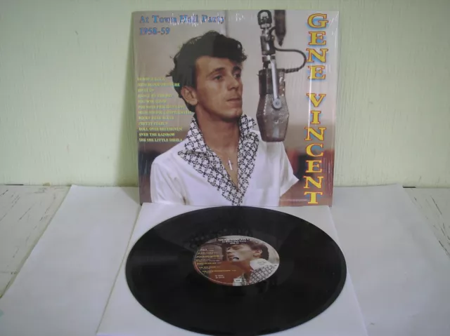 GENE VINCENT - AT TOWN HALL PARTY 1958/59  LP 10" Mini-Album 2016