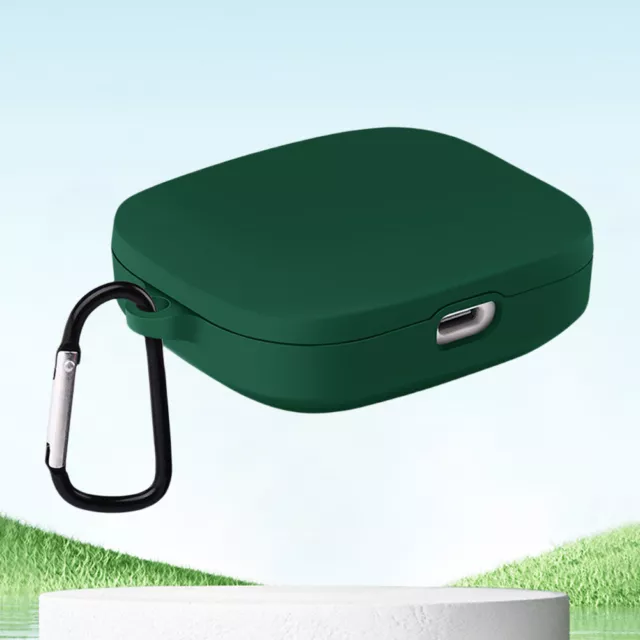 Silicone Protective Case Anti-drop Earphone Case for Redmi Buds 5 (Green)