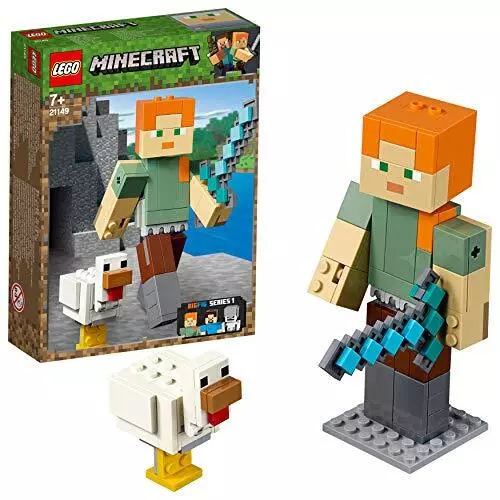 LEGO® Minecraft minifigure Alex avec l'épée