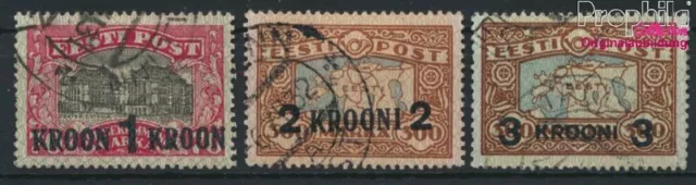 Briefmarken Estland 1930 Mi 87-89 (kompl.Ausg.) Jahrgang 1930 komplett ges(92768