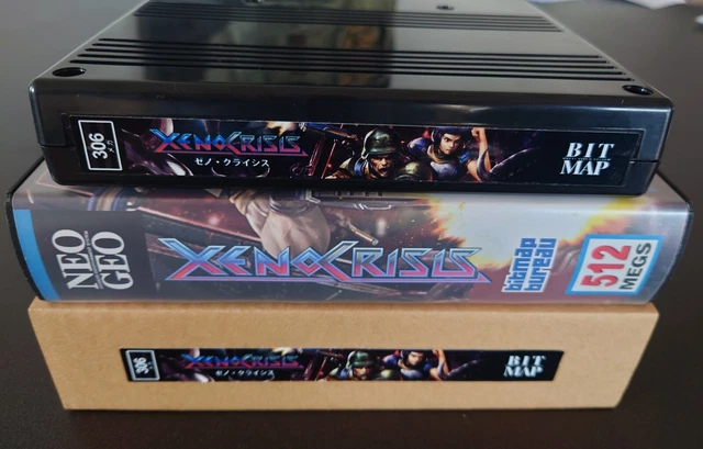 XENO CRISIS JAPON POUR NEO GEO AES BOÎTE JEU ORIGINAL NEUF