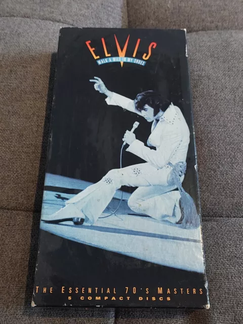 ELVIS PRESLEY - THE ESSENTIAL 70s MASTERS - WALK A MILE IN MY SHOES 5 VINTAGE CD