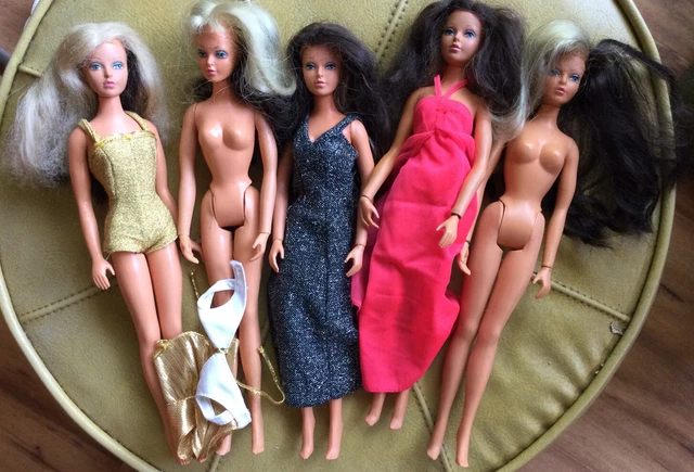Tiffany & Tuesday Taylor  1978"  Five Doll Ideal Vintage Lot
