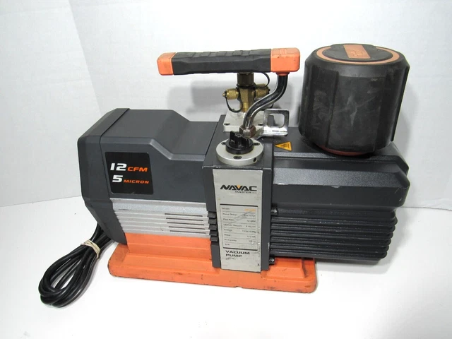 NAVAC NP12DM 12 CFM Brushless DC Vacuum Pump, Dual Stage, Master Series - Tested