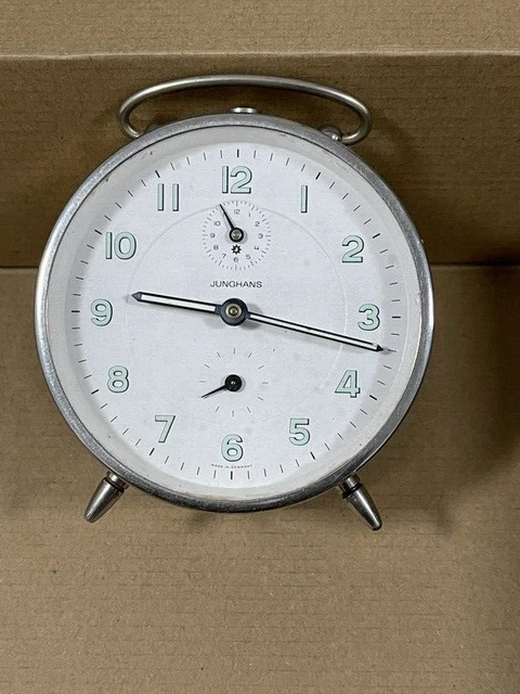 sveglia da tavolo vintage anni 60 junghans made in germany