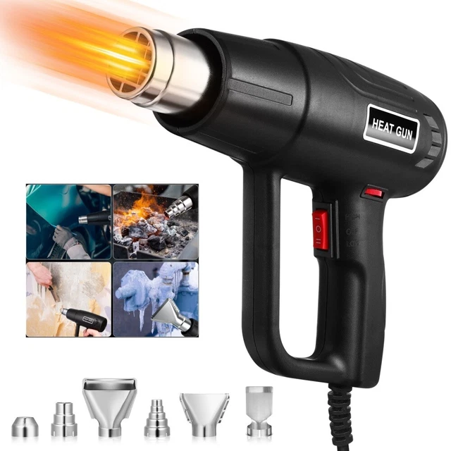1500W PROFESSIONAL HOT Air Heat Gun Variable Temperature Paint Stripper