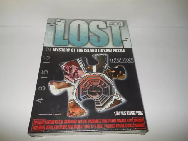 Lost Jigsaw Puzzle Mystery of the Island 1000 Piece 'The Hatch'  #1 Of 4