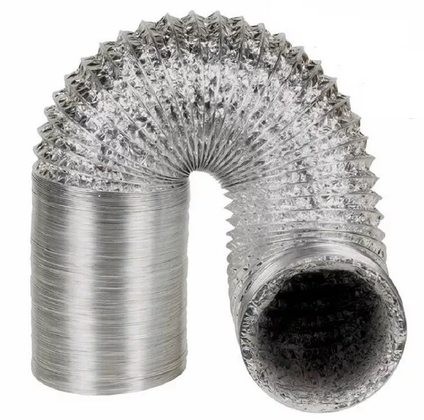 ALUMINIUM FOIL FLEXIBLE Ducting Hydroponics Ventilation Extraction Duct