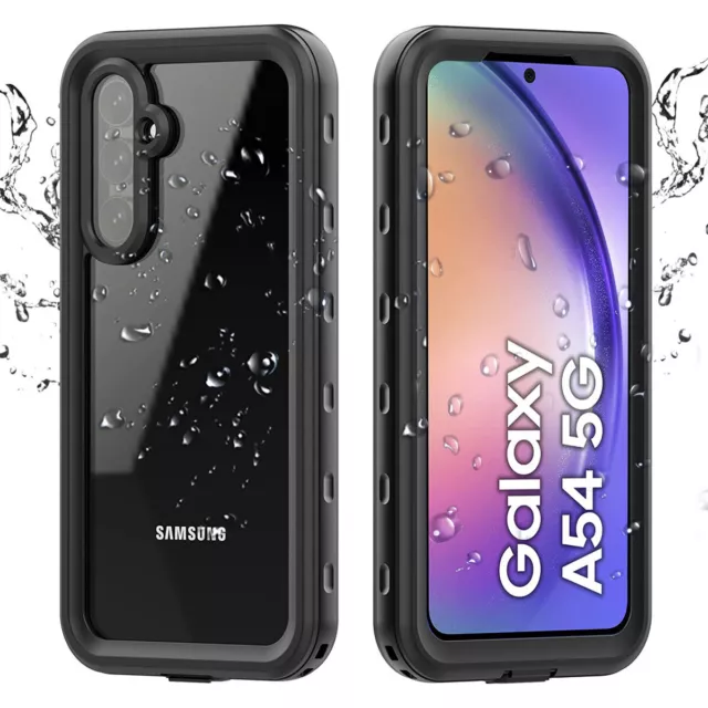For Samsung Galaxy A54 5G Case Waterproof Shockproof Underwater Full Body Cover