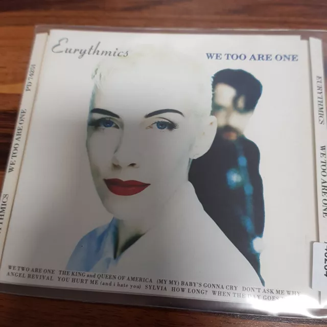 EURYTHMICS: We Too Are One  PDO GER  > VG (CD)