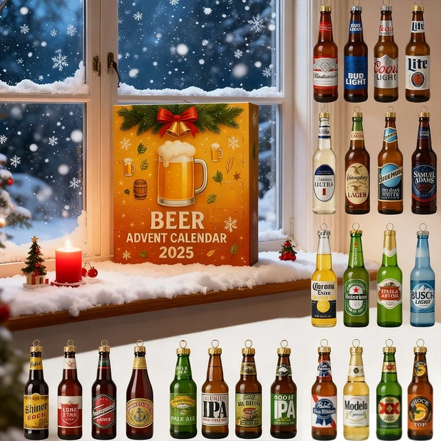 24X 2025 WEIHNACHTEN Whisky Advent Kalender Blind Box Weihnachten Dekor ...
