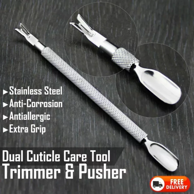 Cuticule Tailleur & Pousseurs En Inox Acier Handle.perfect Pour Garde Ongles