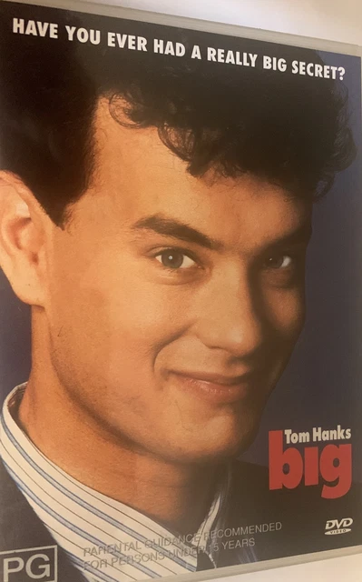 Big Tom Hanks Elizabeth Perkins DVD, Region 4, Free Priority Post📮