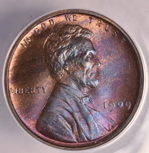 1909-VDB Lincoln Wheat Penny Cent - ANACS MS66 BRN - Greysheet Bid Start