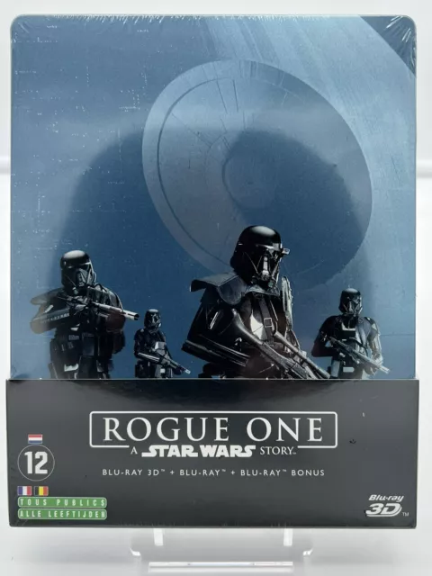 ⭐️ Star Wars Rogue One ⭐️ Blue-Ray 3D /Bonus Steelbook Fr