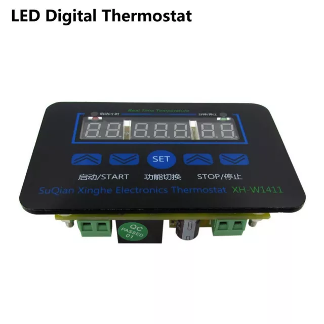 Animal Thermometer Temperature Controller Switch Sensor LED Digital Thermostat