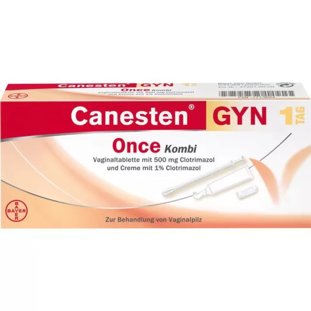 CANESTEN GYN Once Kombipackung 1 P PZN 01713624 2