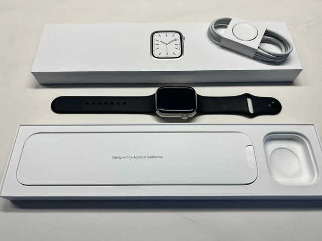 Apple iWatch Series 7 45mm Stainless Steel GPS & Cellular