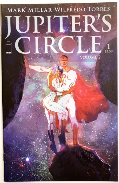 2016 JUPITER’S CIRCLE Volume 2 #1 Near Mint Image Comics Legacy Millar