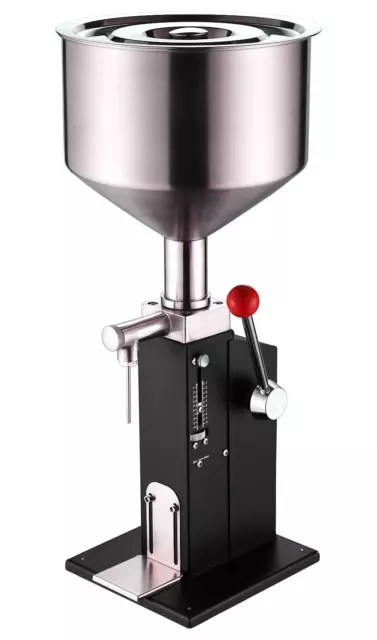 50ml Manual Precise Scale Filling Machine Liquid Paste Bottle Filler Shampoo Oil