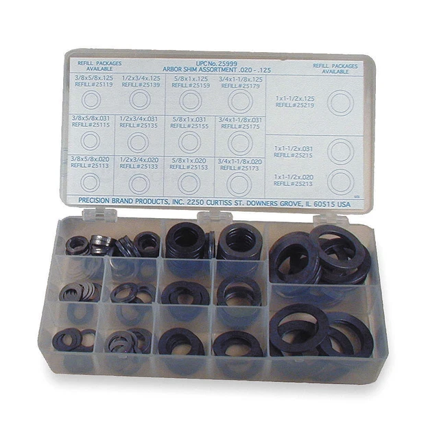 PRECISION BRAND 25999 Arbor Shim Assortment
