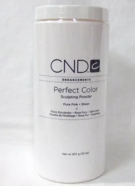 CND  Powder Perfect Color Sculpting Powder Pure Pink 32 oz/ 907 g New 2023
