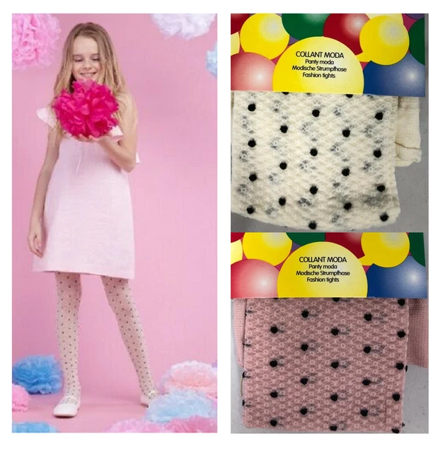 COLLANT BAMBINA SALTALLEGRO Calza Fantasia A Pois Semivelata