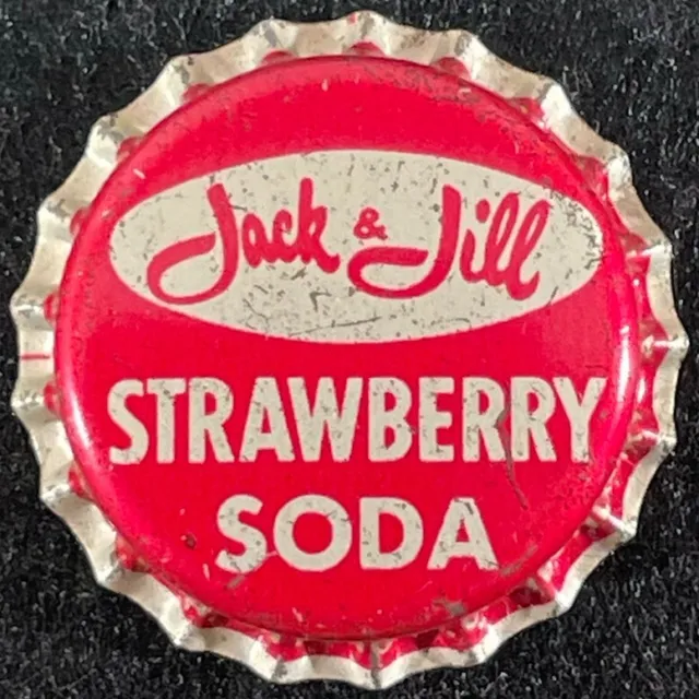 Jack & Jill Strawberry Soda Cork Bottle Cap Coca-Cola Pikeville Kentucky Coke Ky