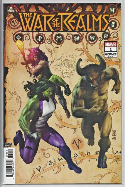 WAR OF THE REALMS #1 Camuncoli Variant CVR MARVEL COMICS New NM