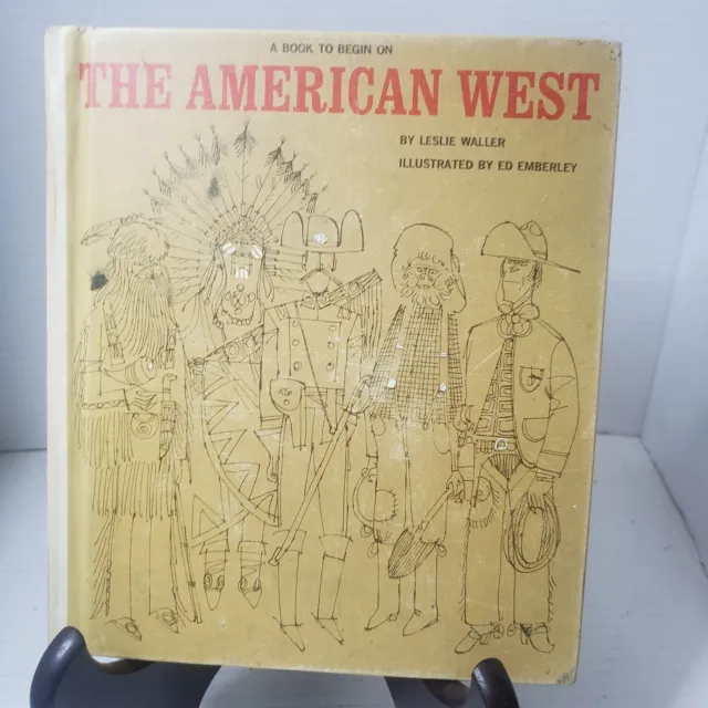 The American West by Leslie Waller First Edition 1966