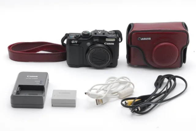 [TOP MINT] Canon PowerShot G11 10.0MP Compact Digital Camera w/strap case Japan