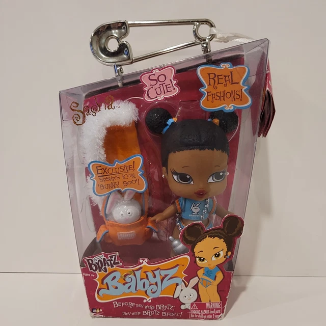 BRATZ BABYZ SASHA Collectible Fashion Doll with Real Fashions and Pet ...