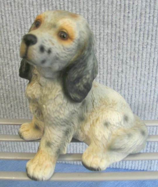 House Of Global Art -Harvey Knox Kingdom English Spaniel Dog Figurine D086B or R