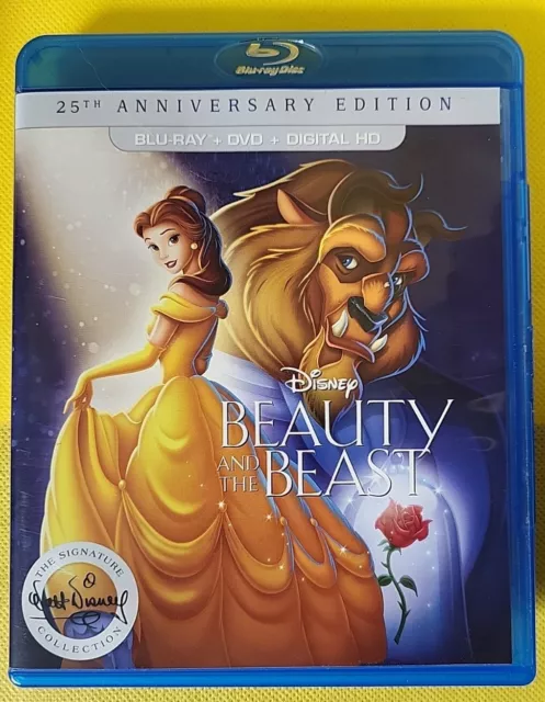 Walt Disney Beauty and the Beast [25th Anniversary Edition] (Blu-Ray + DVD 2016)