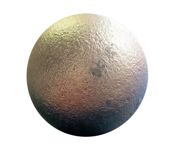 3" Cast Iron Ball crafts wrought iron fences cannon ball replica solid heavy