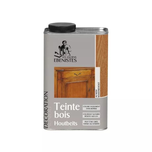 TEINTE BOIS 950ML ACAJOU   - Les anciens ébénistes