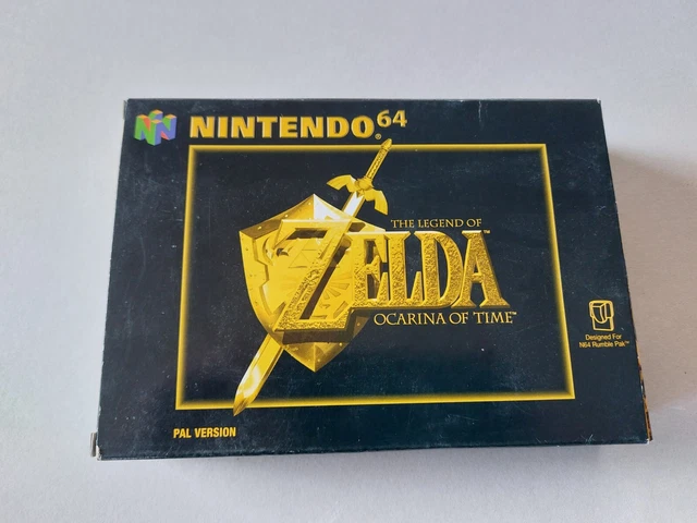 N64 ZELDA THE OCARINA OF TIME ~ Nintendo 64 PAL Boxed Complete