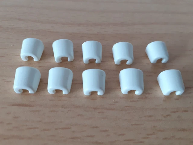 Playmobil - Zubehör - 10 Ärmel / Manschetten - weiss