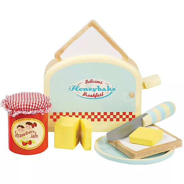 Le Toy Van Honeybake Toaster and Toast - B Ware