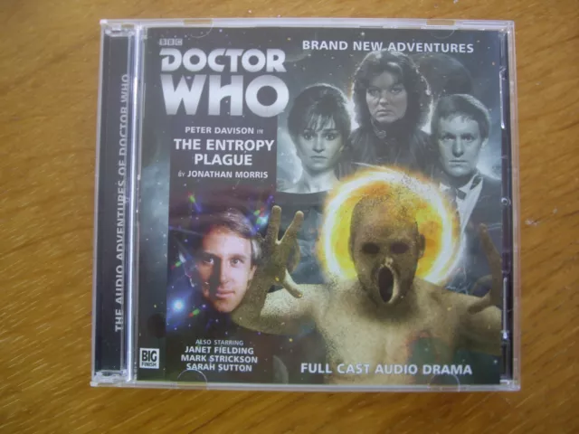 Doctor Who The Entropy Plague, 2015 Big Finish audio book CD *OUT OF PRINT*