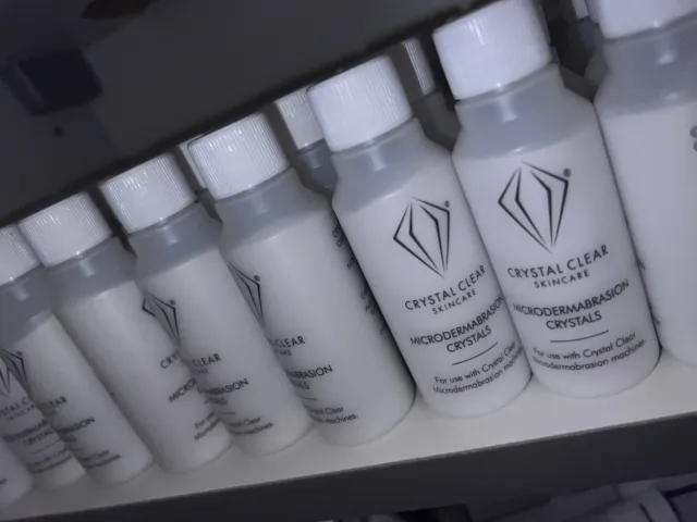 crystal clear microdermabrasion crystals 125 Bottles