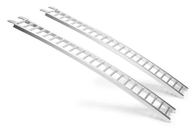 Quad Boss Aluminum Arched Ramps 12in. W x 89in. L (Set of 2) 3778