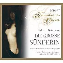 Eduard Künneke - Die Grosse Sünderin (Operette) (Gesamtauf... | CD | Zustand gut