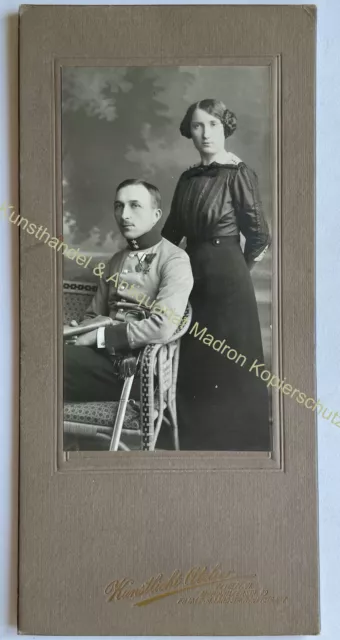 orig. Foto Wien Soldat Offizier Kuk 1914